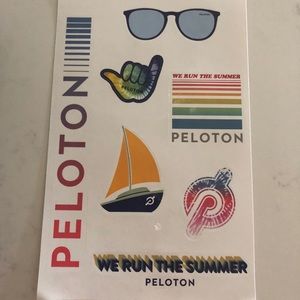 Peloton summer stickers
